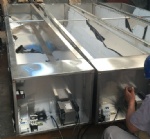 heat retaining trough